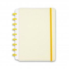 Caderno Uninote Amarelo Mix